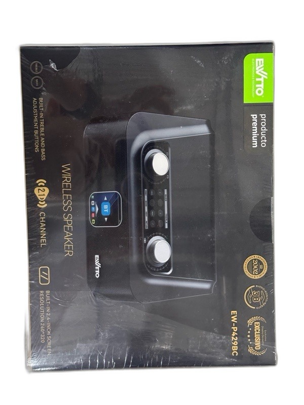 ITEM ACCESORIOS REPRODUCTOR Equipo sonido EWTTO P429BC        P13