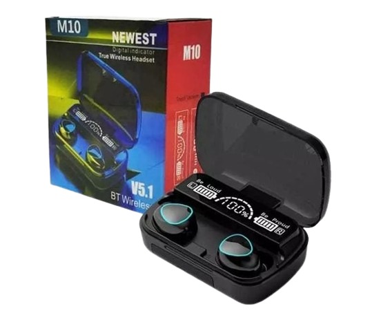 ITEM ACCESORIOS AURICULAR AU BT M10 W5.3/M19 00009374      Audífono newest P56