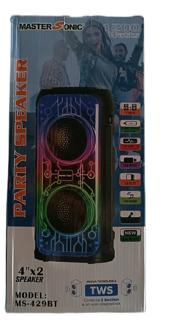 ITEM ACCESORIOS REPRODUCTOR MS-429BT       Master Sonic P709